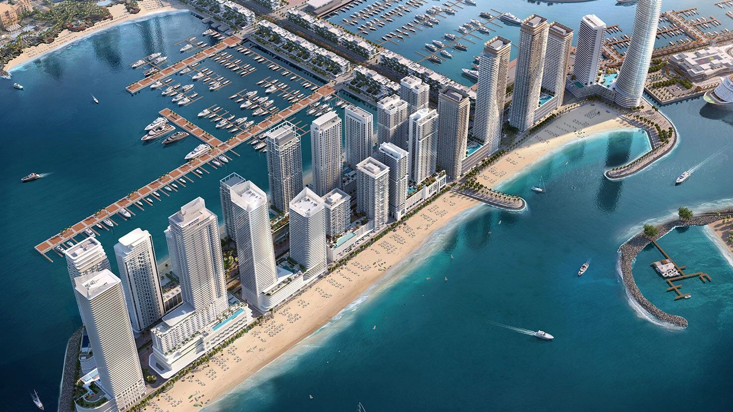 Artist's impression, Emaar Beachfront, Dubai