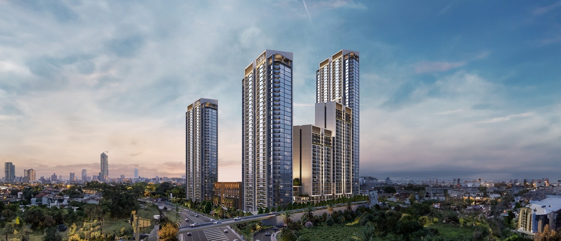 Sobha Orbis, exterior
