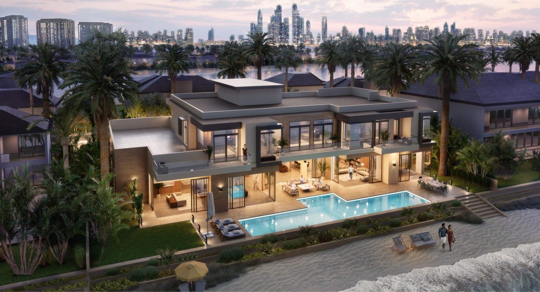 Ellington Villa Collection – Palm Jumeirah, exterior