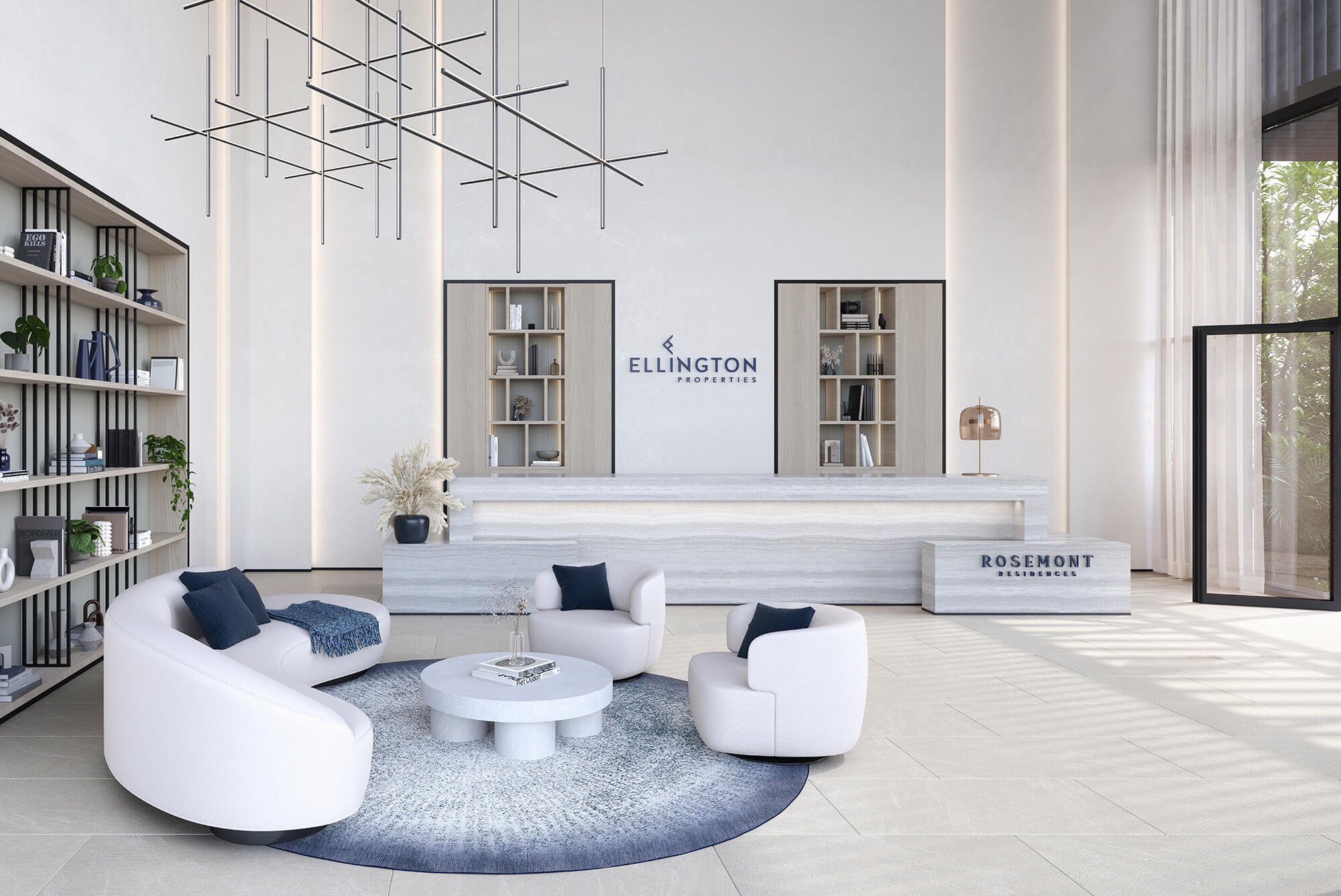 Rosemont Residences, lobby