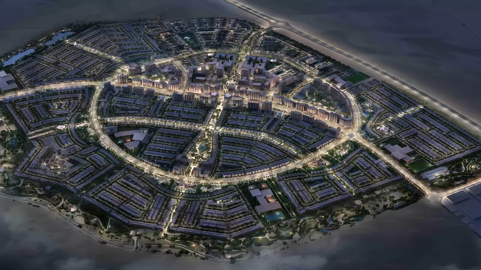 Al Ghadeer Gardens, artist’s impression