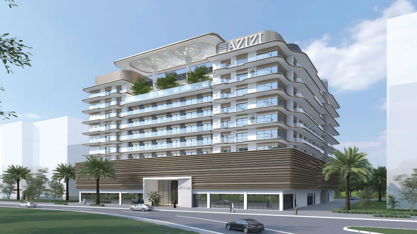 Azizi Jewel, artist’s impression