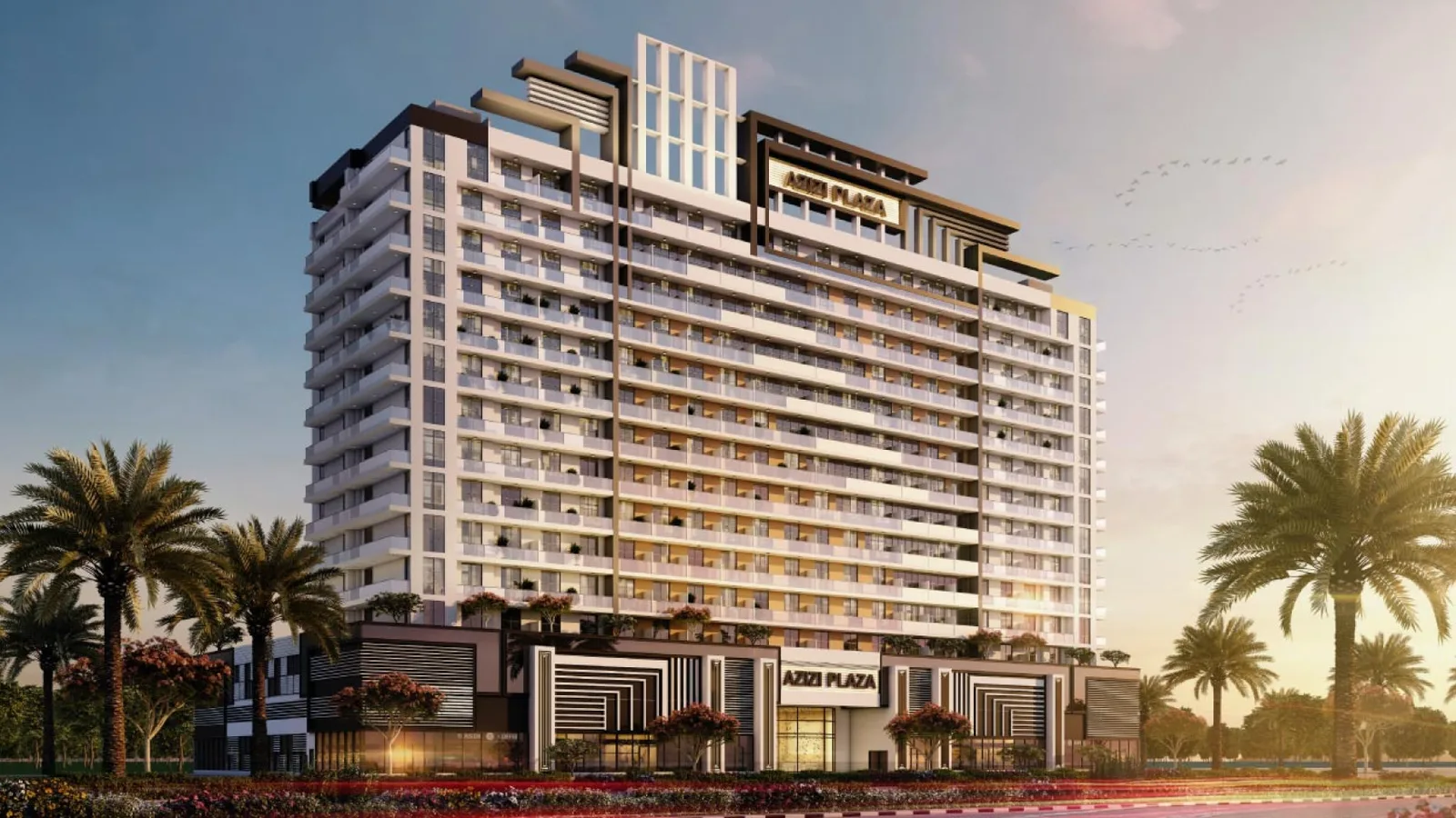Azizi Plaza, artist’s impression
