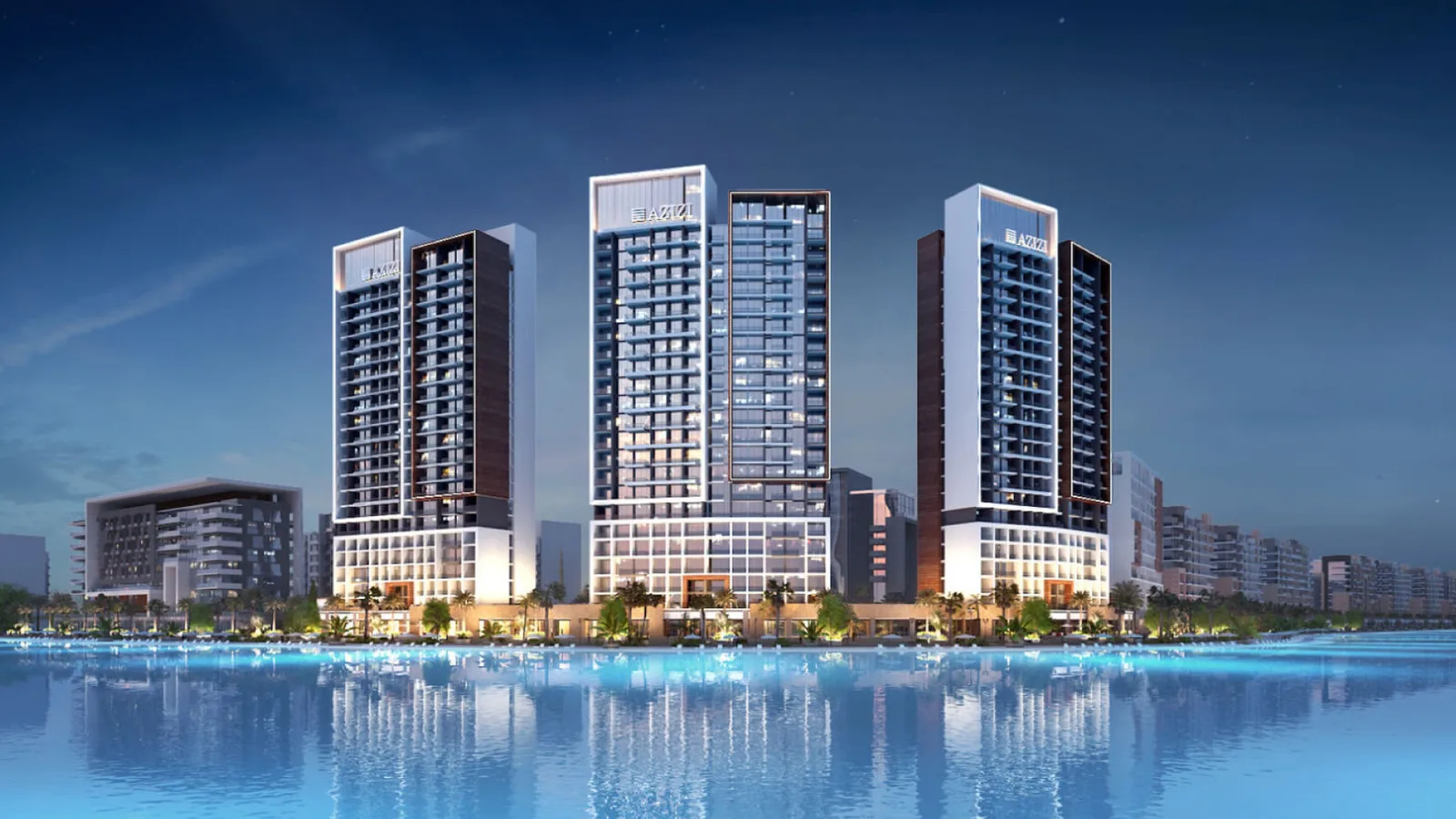 Azizi Riviera Beachfront, artist’s impression