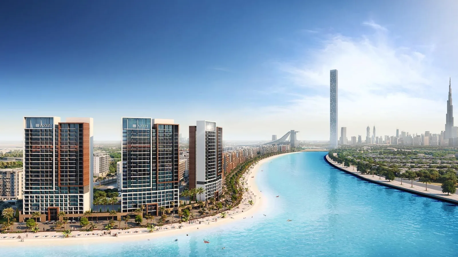 Azizi Riviera, artist’s impression
