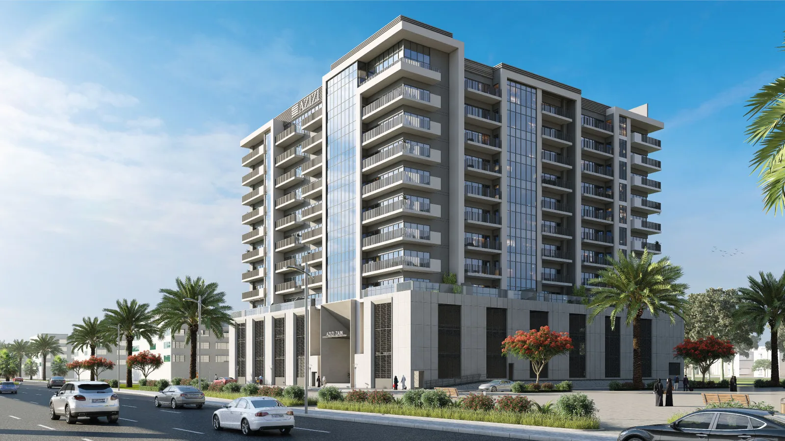 Azizi Zain, artist’s impression