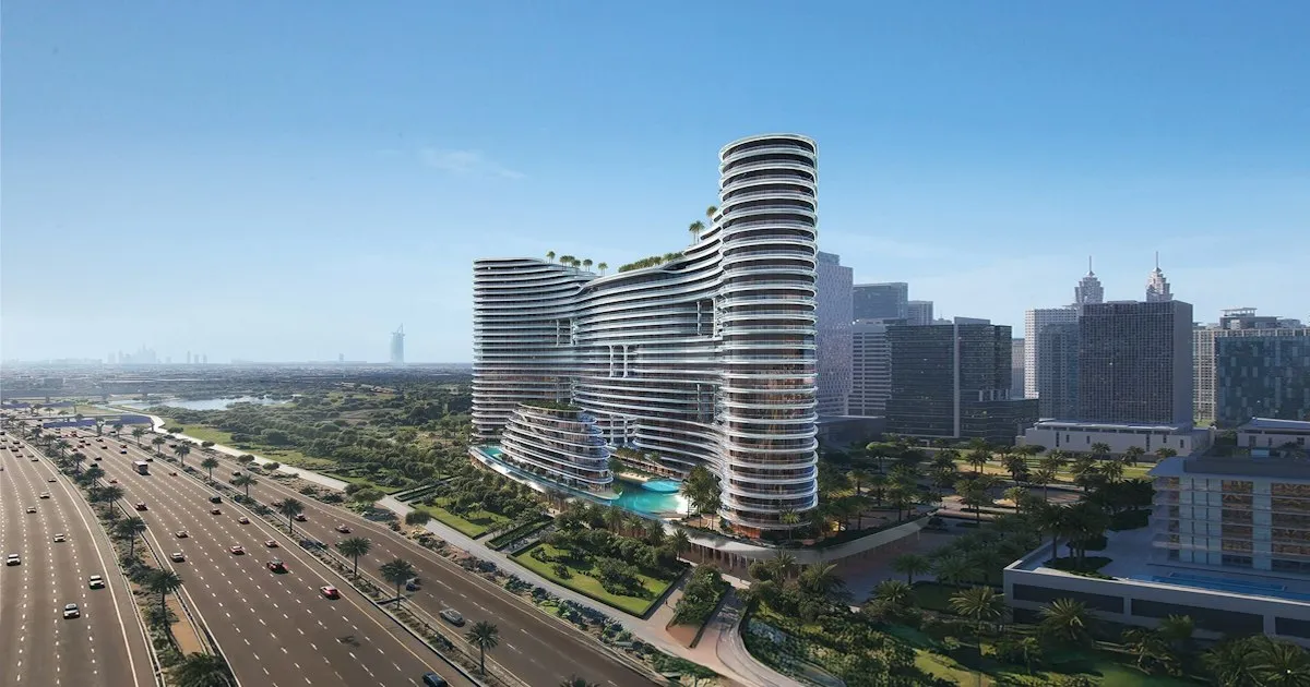 Binghatti Aquarise, artist’s impression