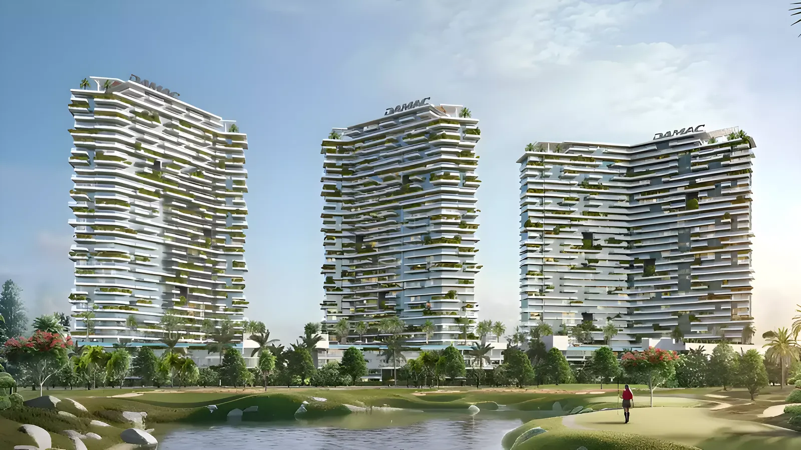 Golf Greens, artist’s impression