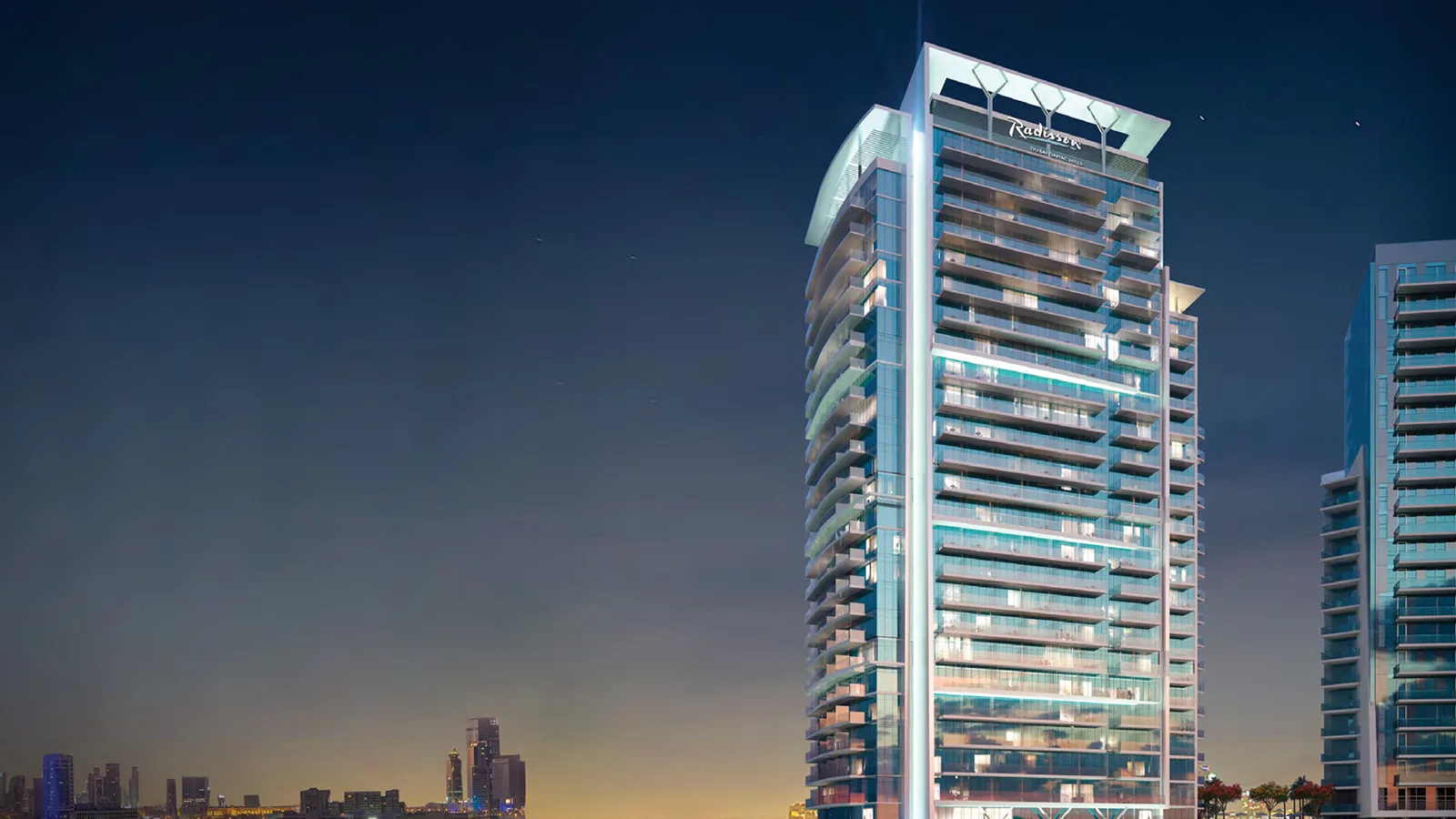 Radisson Dubai DAMAC Hills, artist’s impression