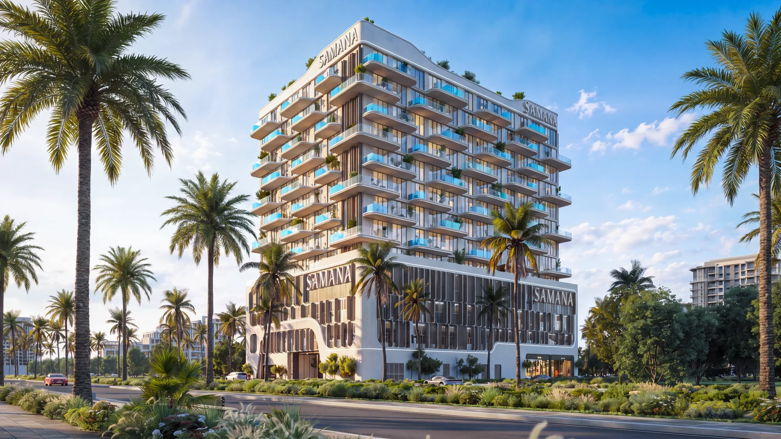 SAMANA Portside at Downtown Jebel Ali, artist’s impression