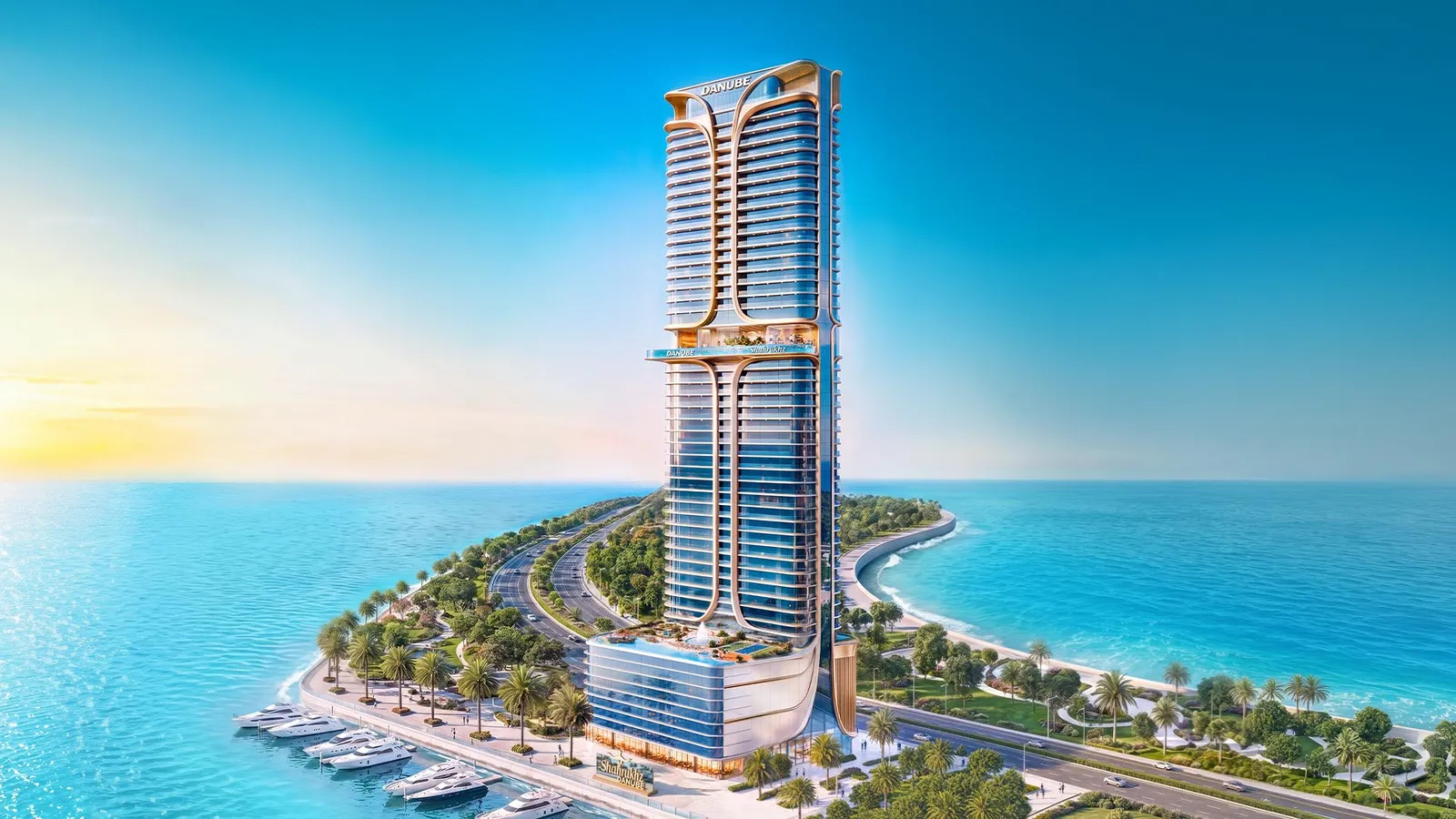 Shahrukhz Residences by Danube, artist’s impression