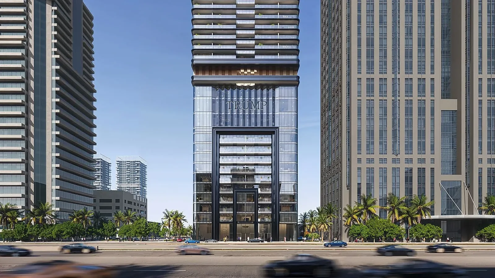 Trump International Hotel & Tower Dubai, artist’s impression